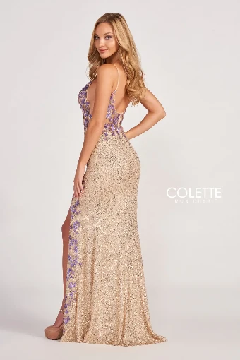 Colette by Daphne CL2049 #1 Lilac/Gold thumbnail