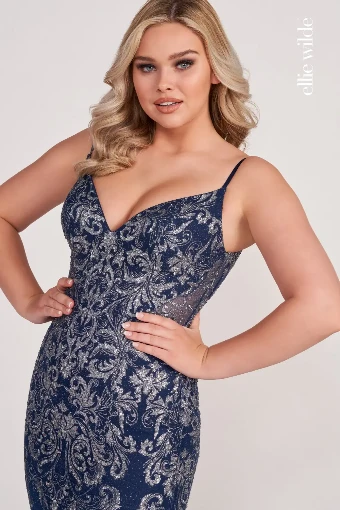 Ellie Wilde EW34056 #2 Navy thumbnail