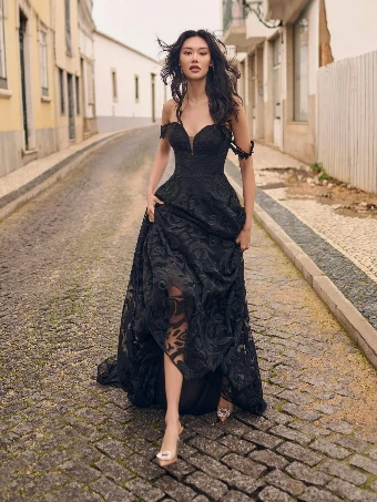 Maggie Sottero 23MB716A01 #0 All Black thumbnail