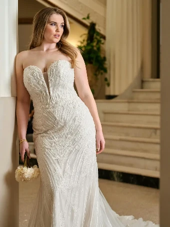 Maggie Sottero 24SC805A01 #0 IVORY OVER SOFT BEIGE All Ivory thumbnail