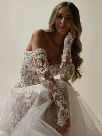 Maggie Sottero 25SW365B02 #1 Ivory Silver Accent thumbnail