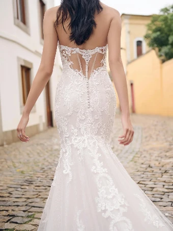 Maggie Sottero FREDERIQUE ROYALE #2 Ivory over Misty Mauve thumbnail
